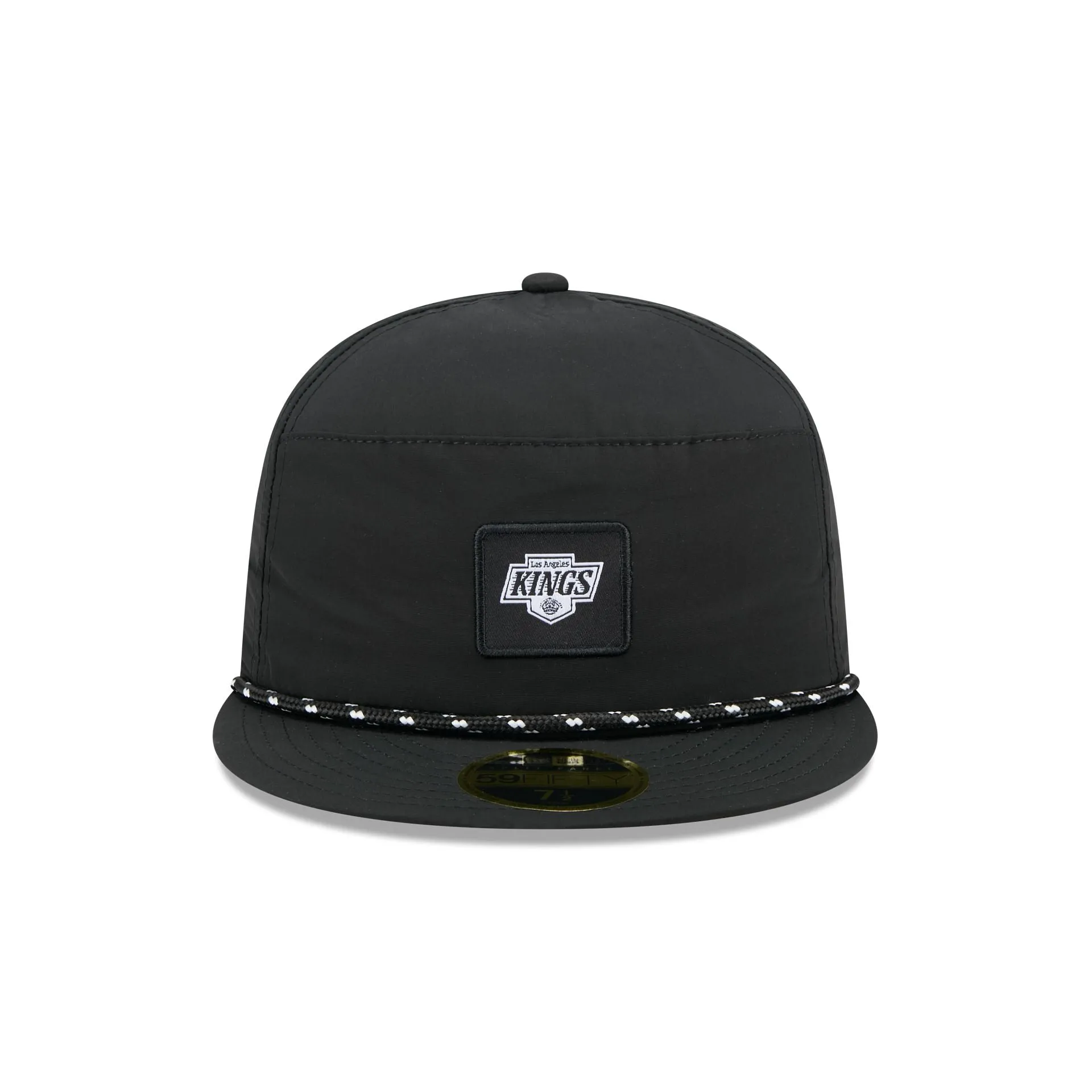 Los Angeles Kings Black Poly Rope Split Panel 59FIFTY Fitted Hat sold by New Era product image thumbnail 2