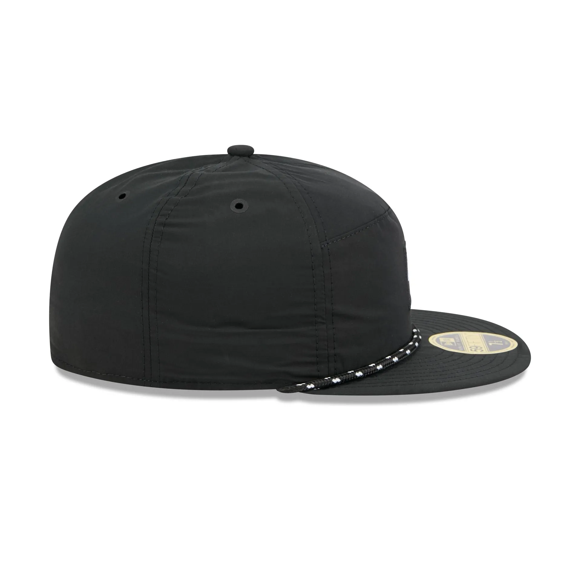 Los Angeles Kings Black Poly Rope Split Panel 59FIFTY Fitted Hat sold by New Era product image thumbnail 5