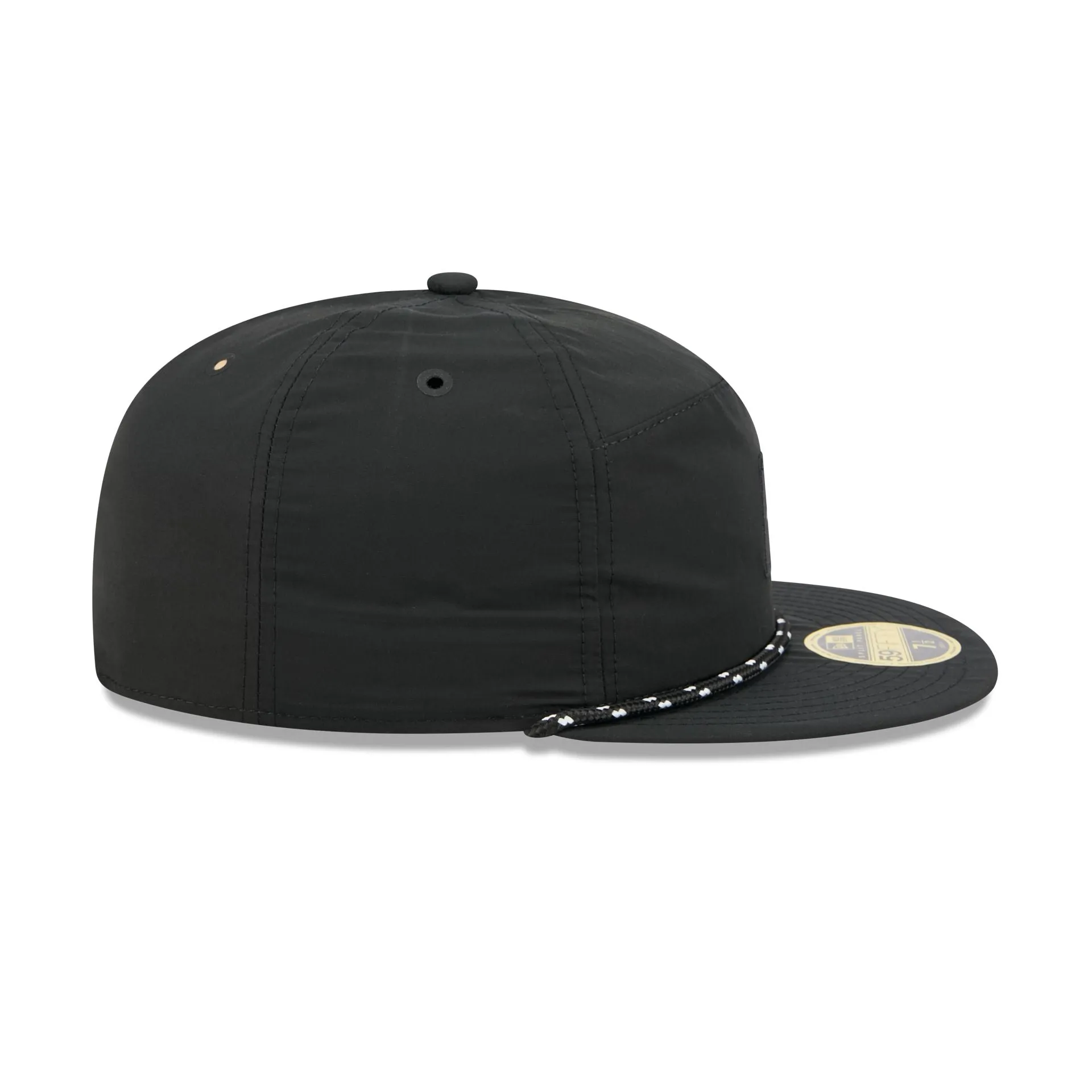 Chicago White Sox Black Poly Rope Split Panel 59FIFTY Fitted Hat sold by New Era product image thumbnail 5