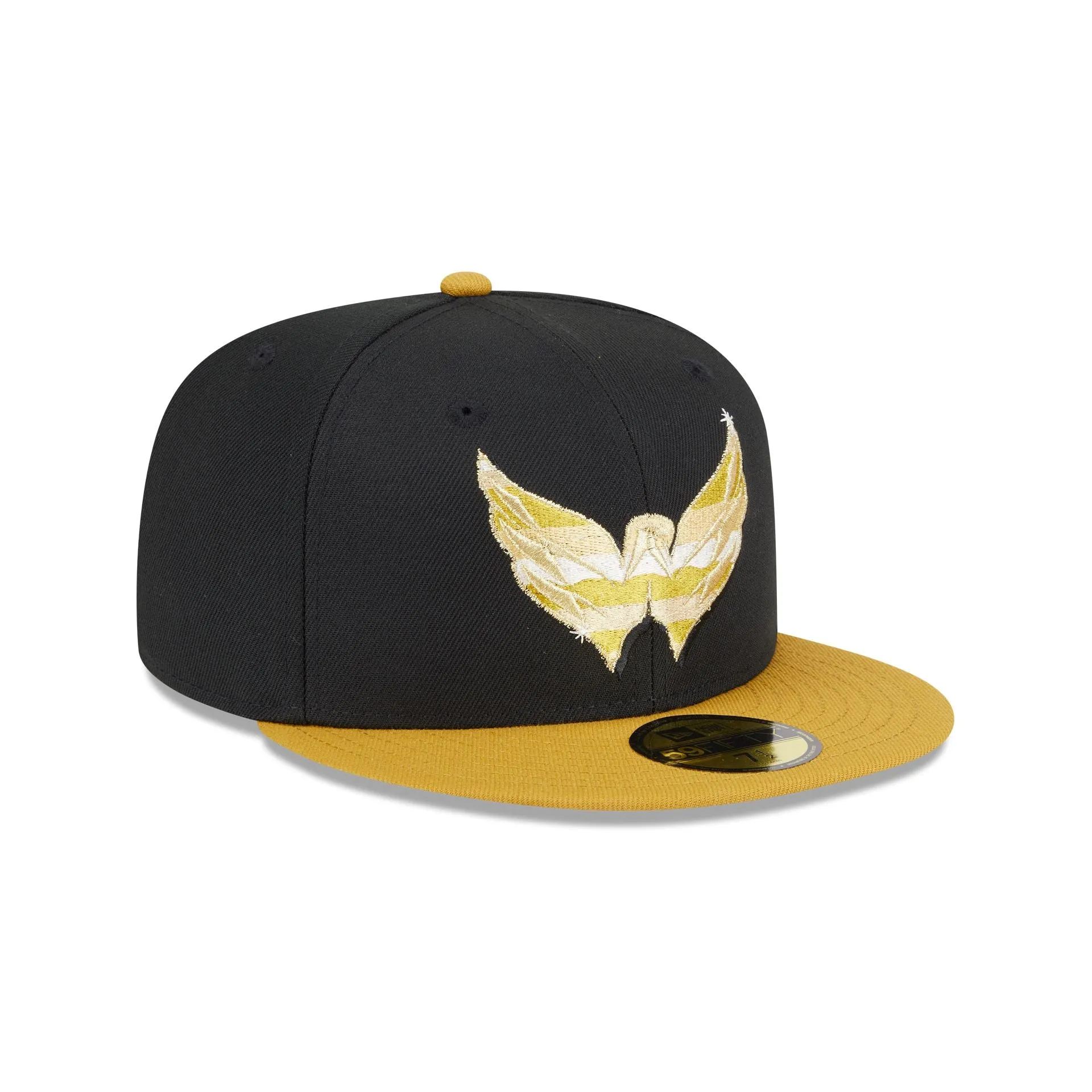 Washington Capitals Metallic Gold Logo 59FIFTY Fitted Hat sold by New Era product image thumbnail 3