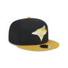 Toronto Blue Jays Metallic Gold Logo 59FIFTY Fitted Hat sold by New Era