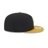 Texas Rangers Metallic Gold Logo 59FIFTY Fitted Hat sold by New Era