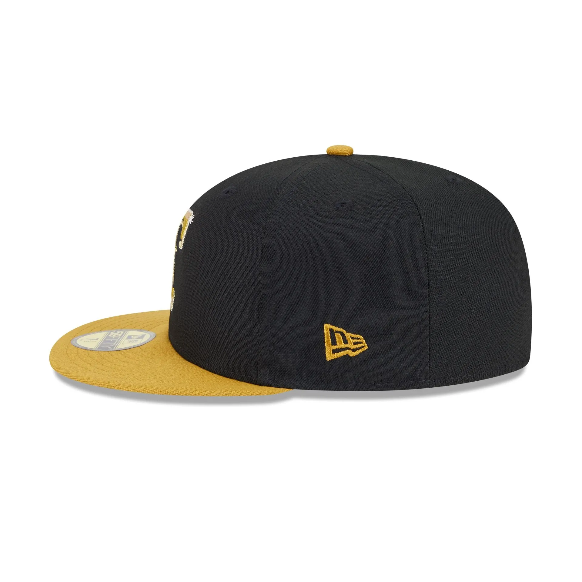 Texas Rangers Metallic Gold Logo 59FIFTY Fitted Hat sold by New Era product image thumbnail 4