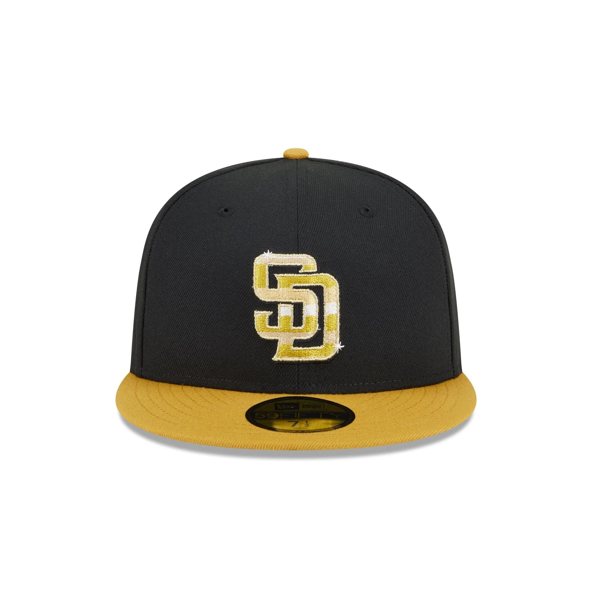 San Diego Padres Metallic Gold Logo 59FIFTY Fitted Hat sold by New Era product image thumbnail 2