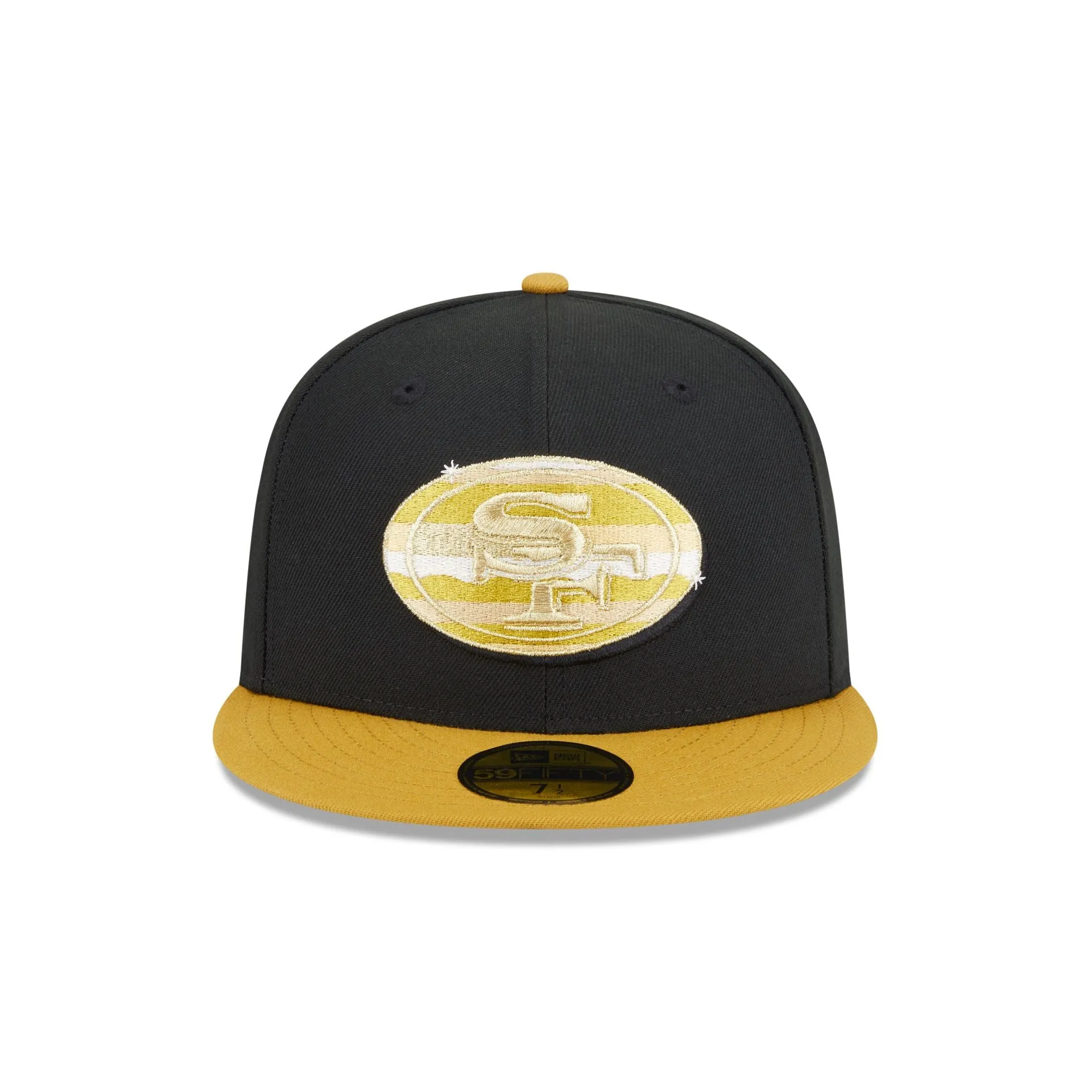 San Francisco 49ers Metallic Gold Logo 59FIFTY Fitted Hat sold by New Era product image thumbnail 2