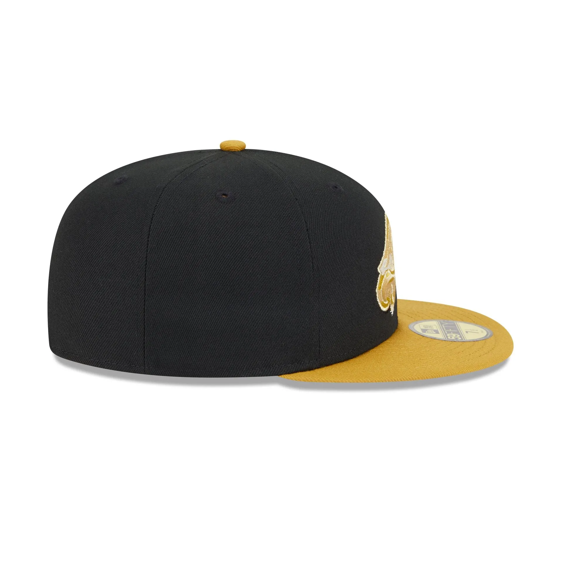 Philadelphia Eagles Metallic Gold Logo 59FIFTY Fitted Hat sold by New Era product image thumbnail 5