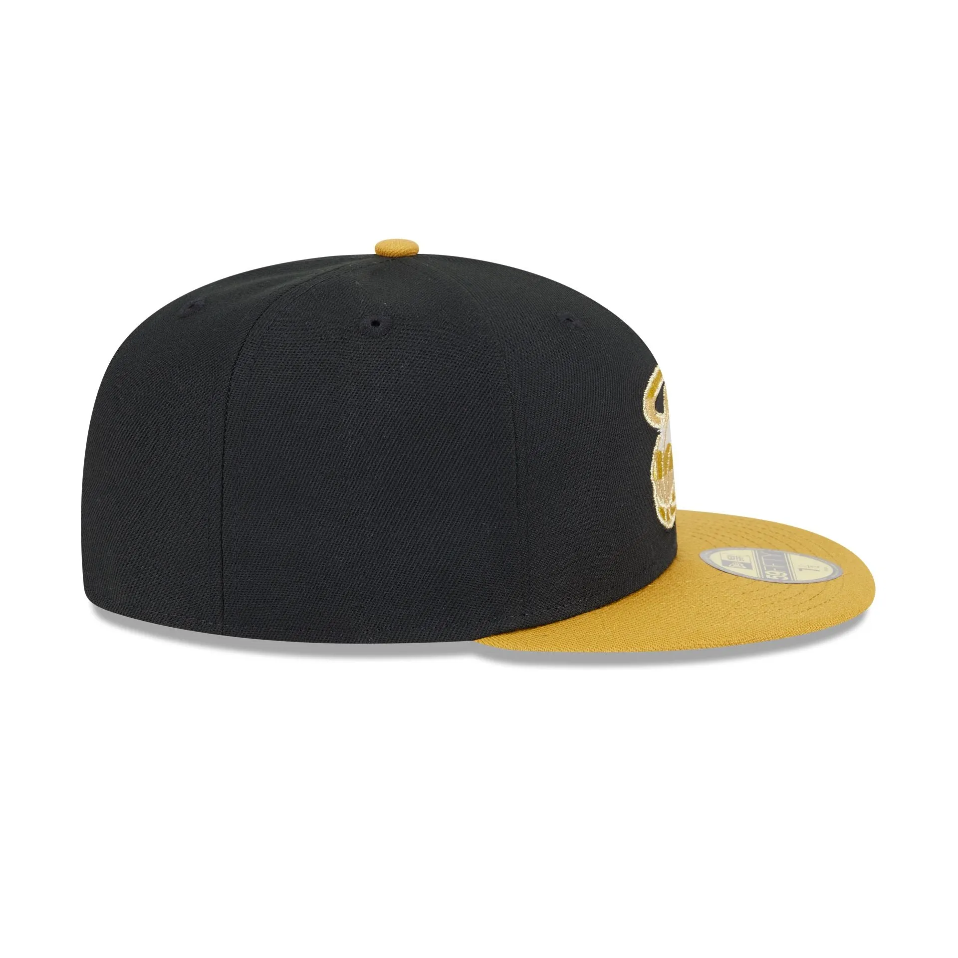 Miami Heat Metallic Gold Logo 59FIFTY Fitted Hat sold by New Era product image thumbnail 5