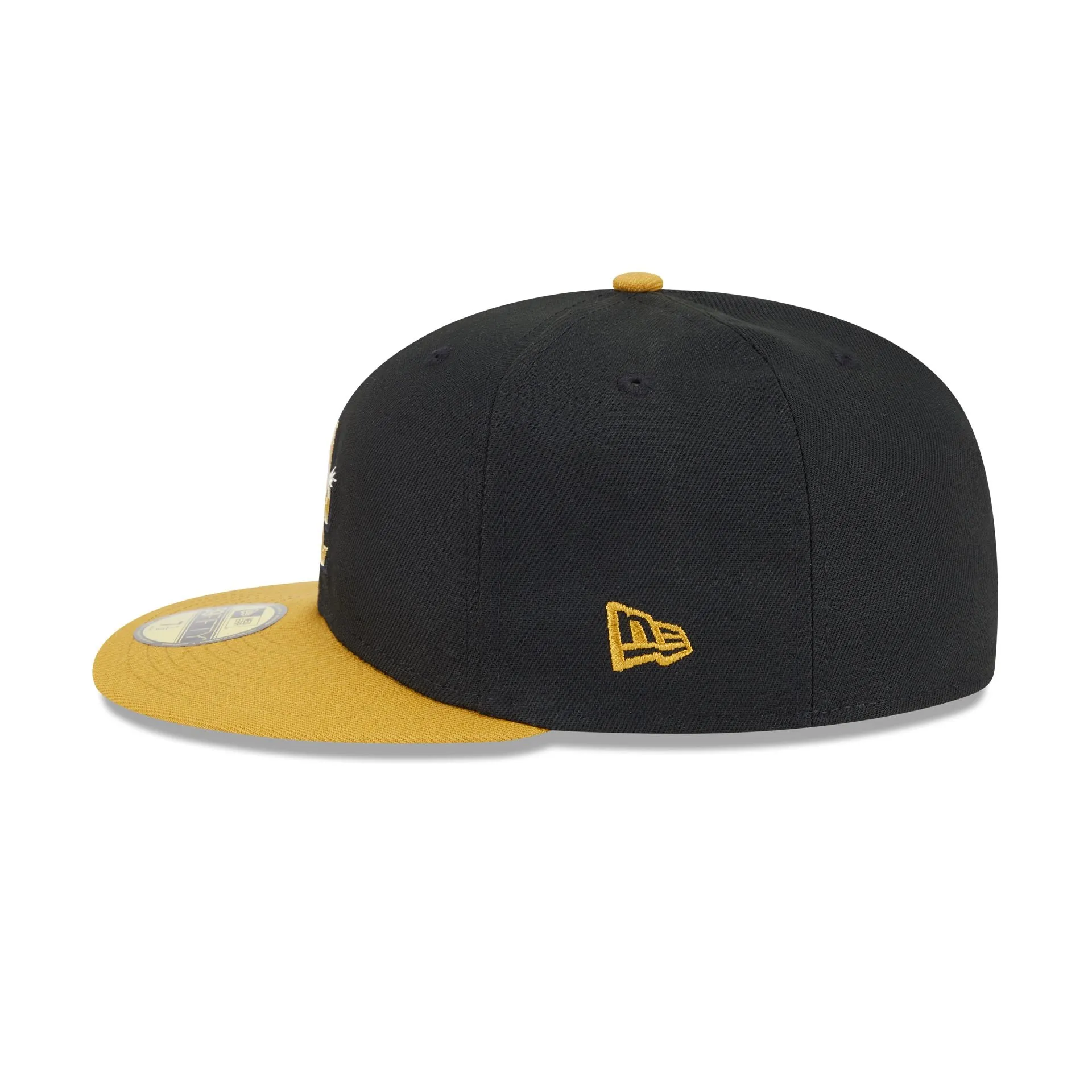 Los Angeles Dodgers Metallic Gold Logo 59FIFTY Fitted Hat sold by New Era product image thumbnail 4