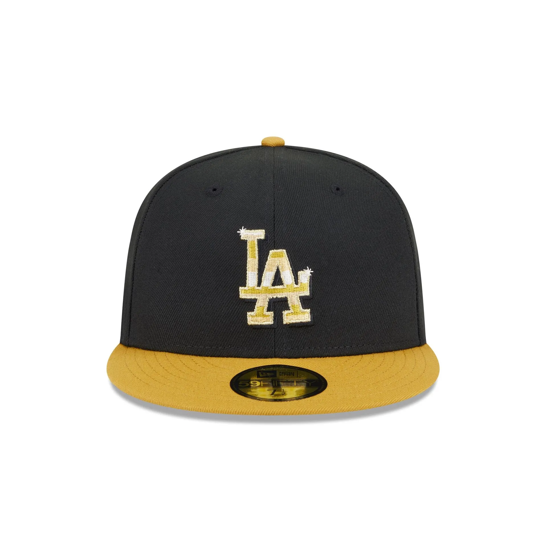 Los Angeles Dodgers Metallic Gold Logo 59FIFTY Fitted Hat sold by New Era product image thumbnail 2