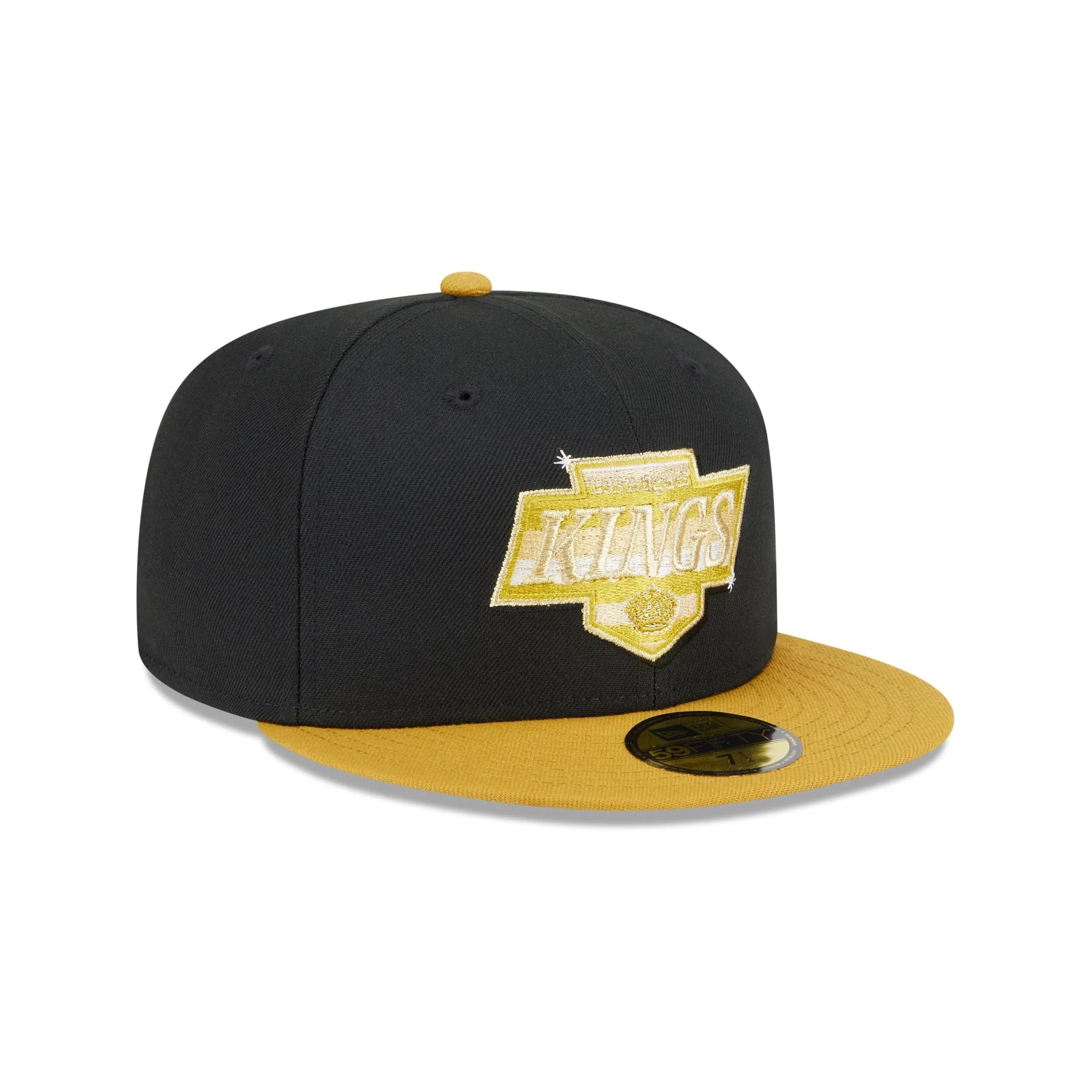 Los Angeles Kings Metallic Gold Logo 59FIFTY Fitted Hat sold by New Era product image thumbnail 3