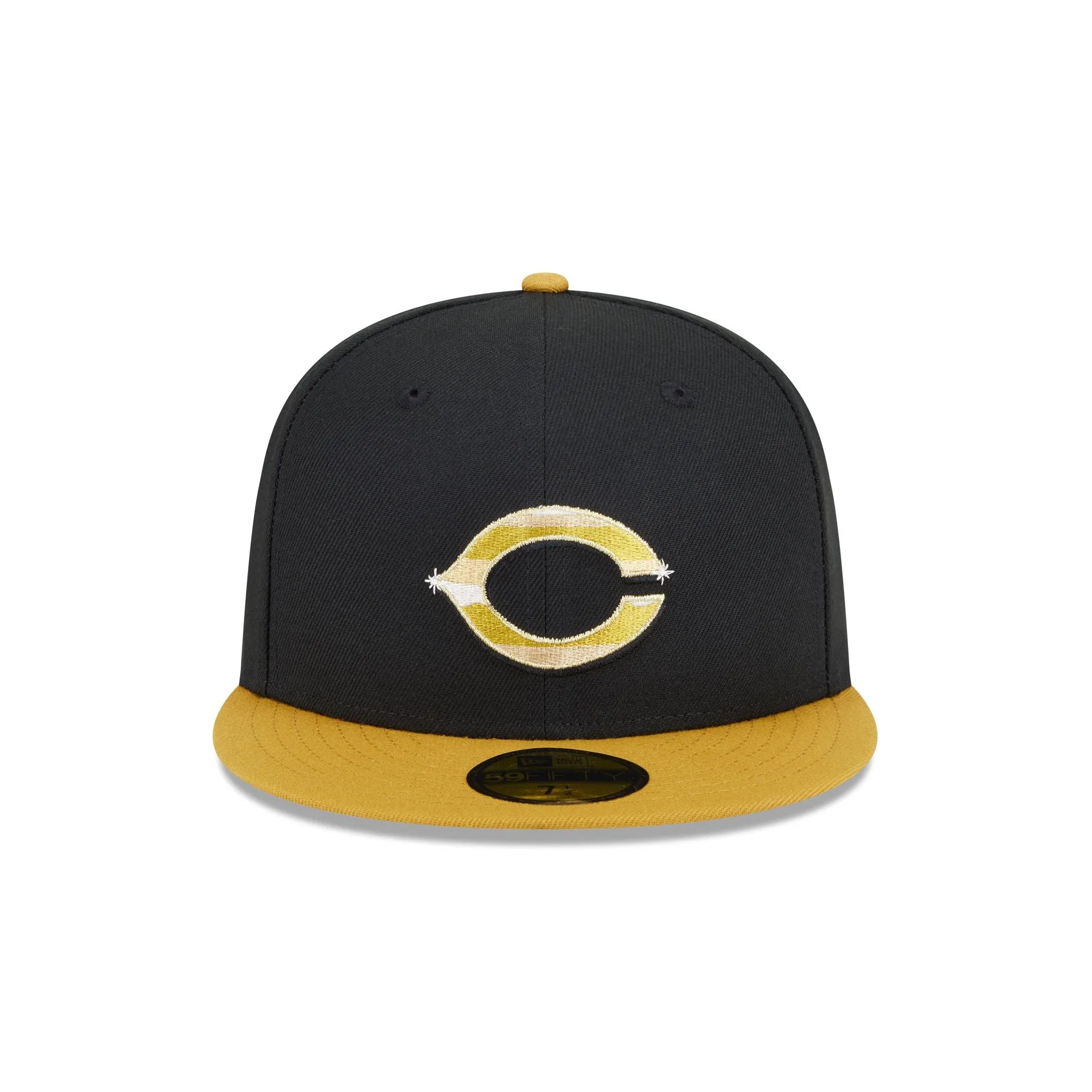 Cincinnati Reds Metallic Gold Logo 59FIFTY Fitted Hat sold by New Era product image thumbnail 2