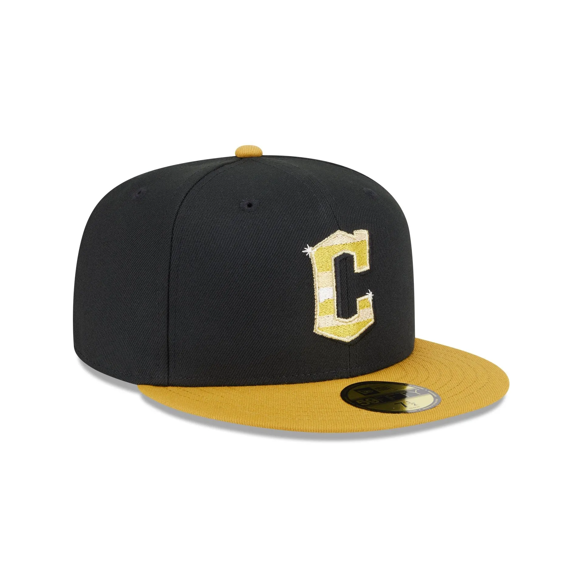 Cleveland Guardians Metallic Gold Logo 59FIFTY Fitted Hat sold by New Era product image thumbnail 3
