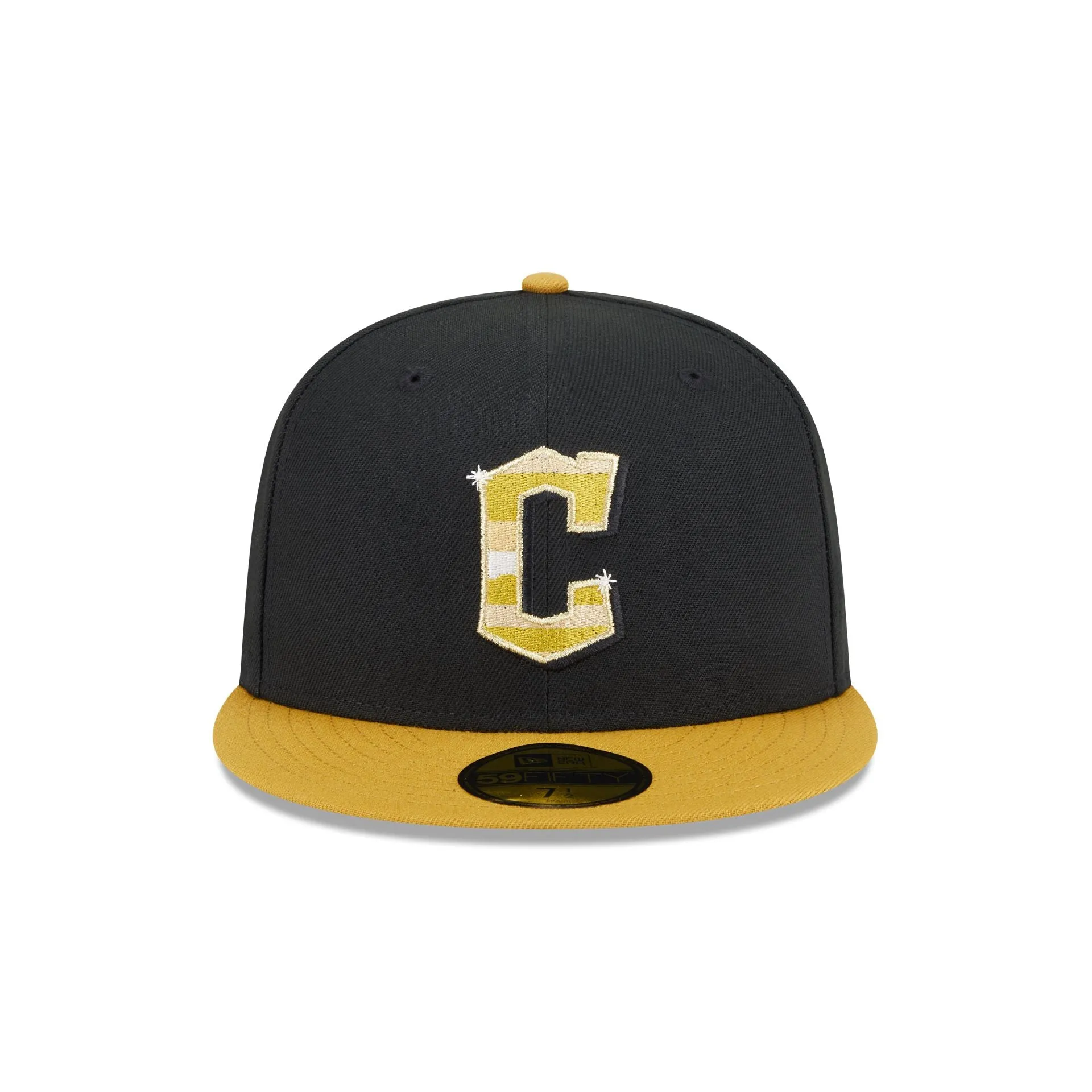 Cleveland Guardians Metallic Gold Logo 59FIFTY Fitted Hat sold by New Era product image thumbnail 2