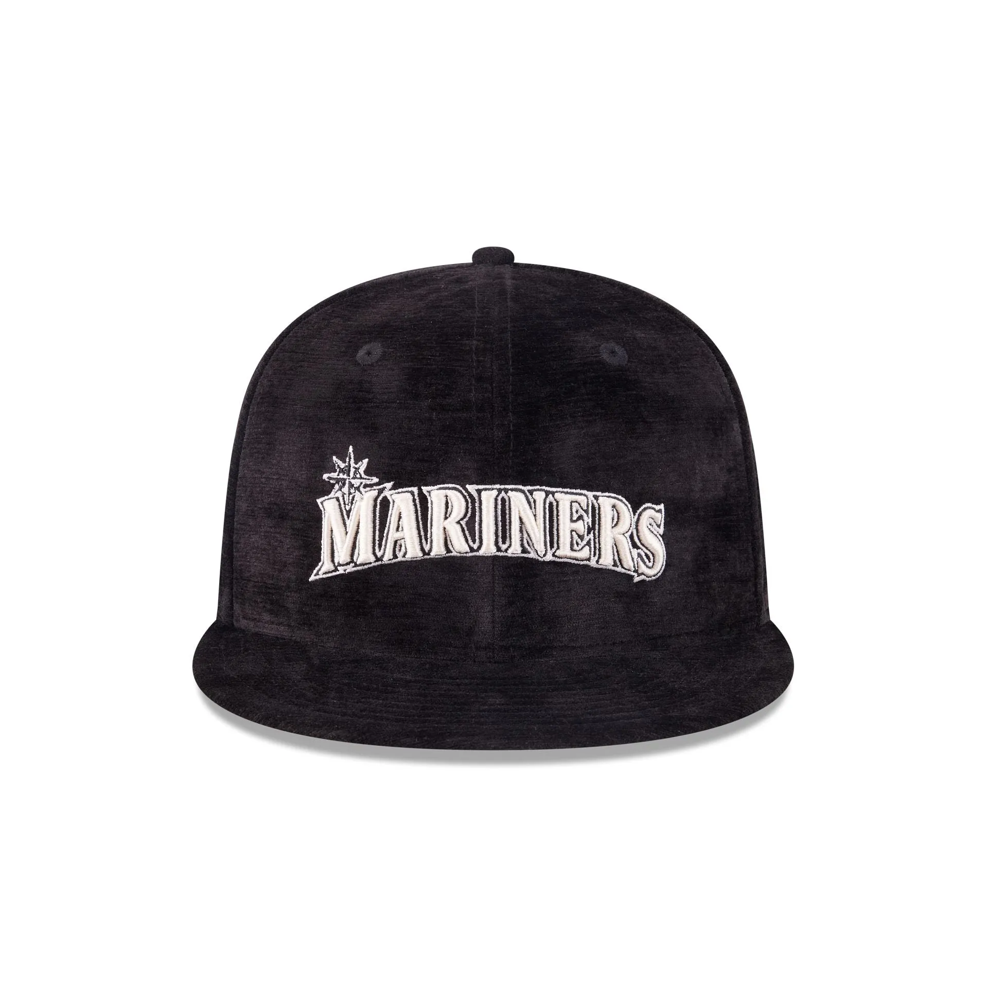 Seattle Mariners Black Velvet 59FIFTY Fitted Hat sold by New Era product image thumbnail 2