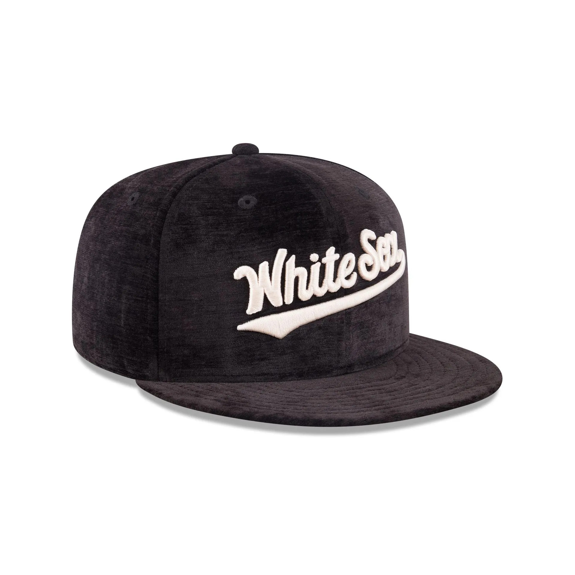 Chicago White Sox Black Velvet 59FIFTY Fitted Hat sold by New Era product image thumbnail 3