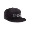 Atlanta Braves Black Velvet 59FIFTY Fitted Hat sold by New Era