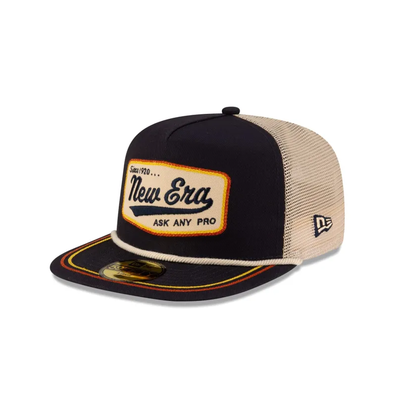 New Era Cap Pottery 59FIFTY A-Frame Fitted Trucker Hat sold by New Era