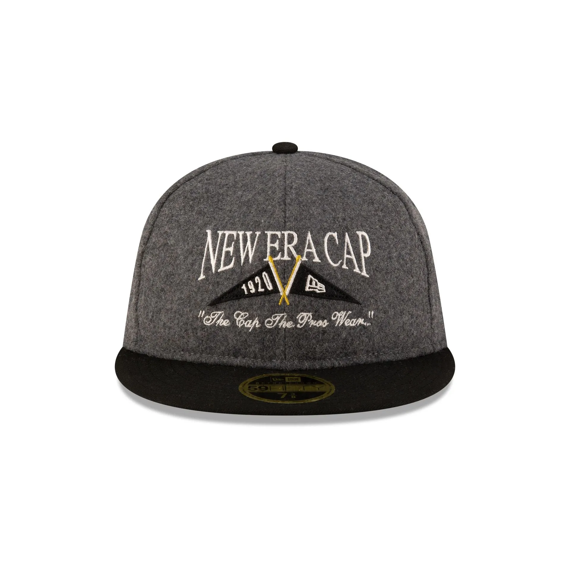 New Era Cap Heather Gray Retro Crown 59FIFTY Fitted Hat sold by New Era product image thumbnail 2