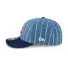 New Era Cap Denim Pinstripe Low Profile 59FIFTY Fitted Hat sold by New Era