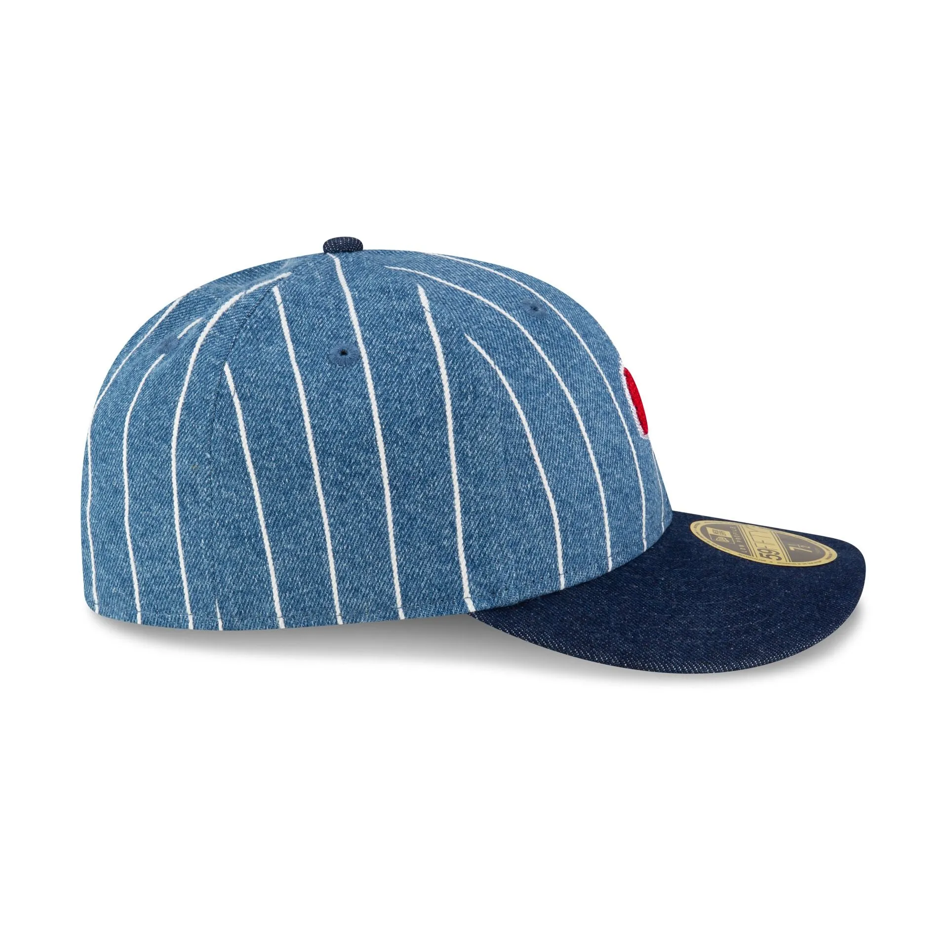 New Era Cap Denim Pinstripe Low Profile 59FIFTY Fitted Hat sold by New Era product image thumbnail 5