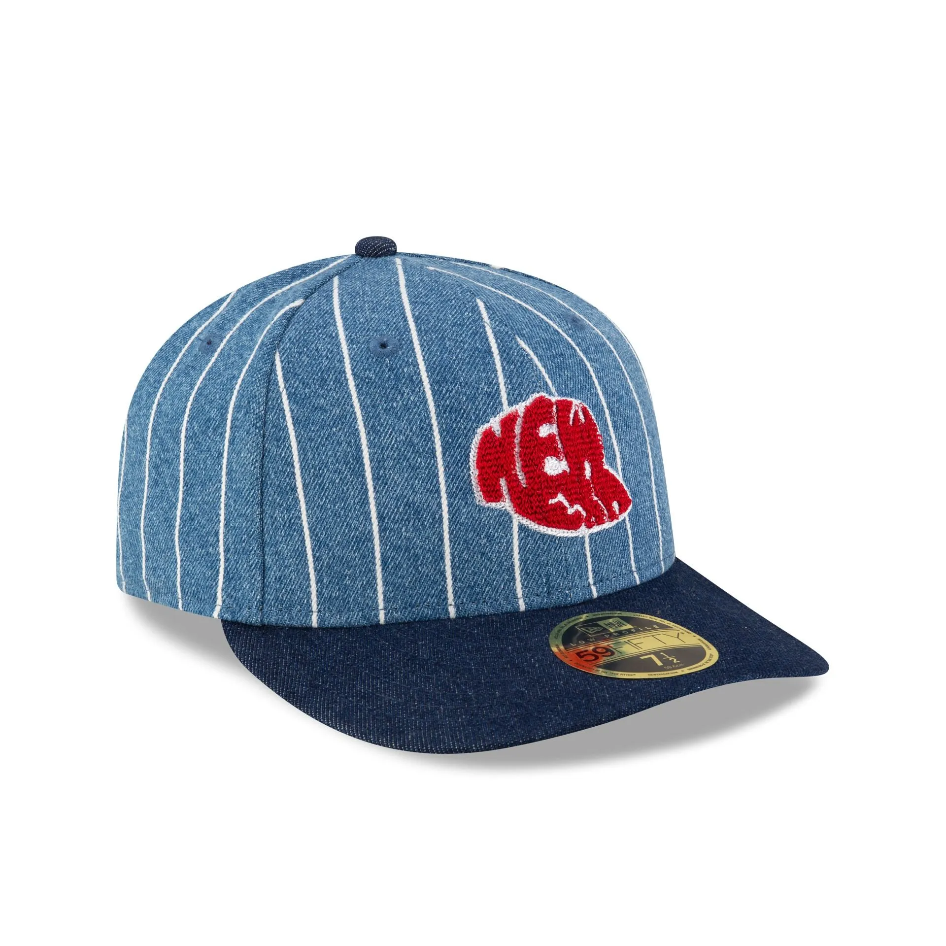 New Era Cap Denim Pinstripe Low Profile 59FIFTY Fitted Hat sold by New Era product image thumbnail 3