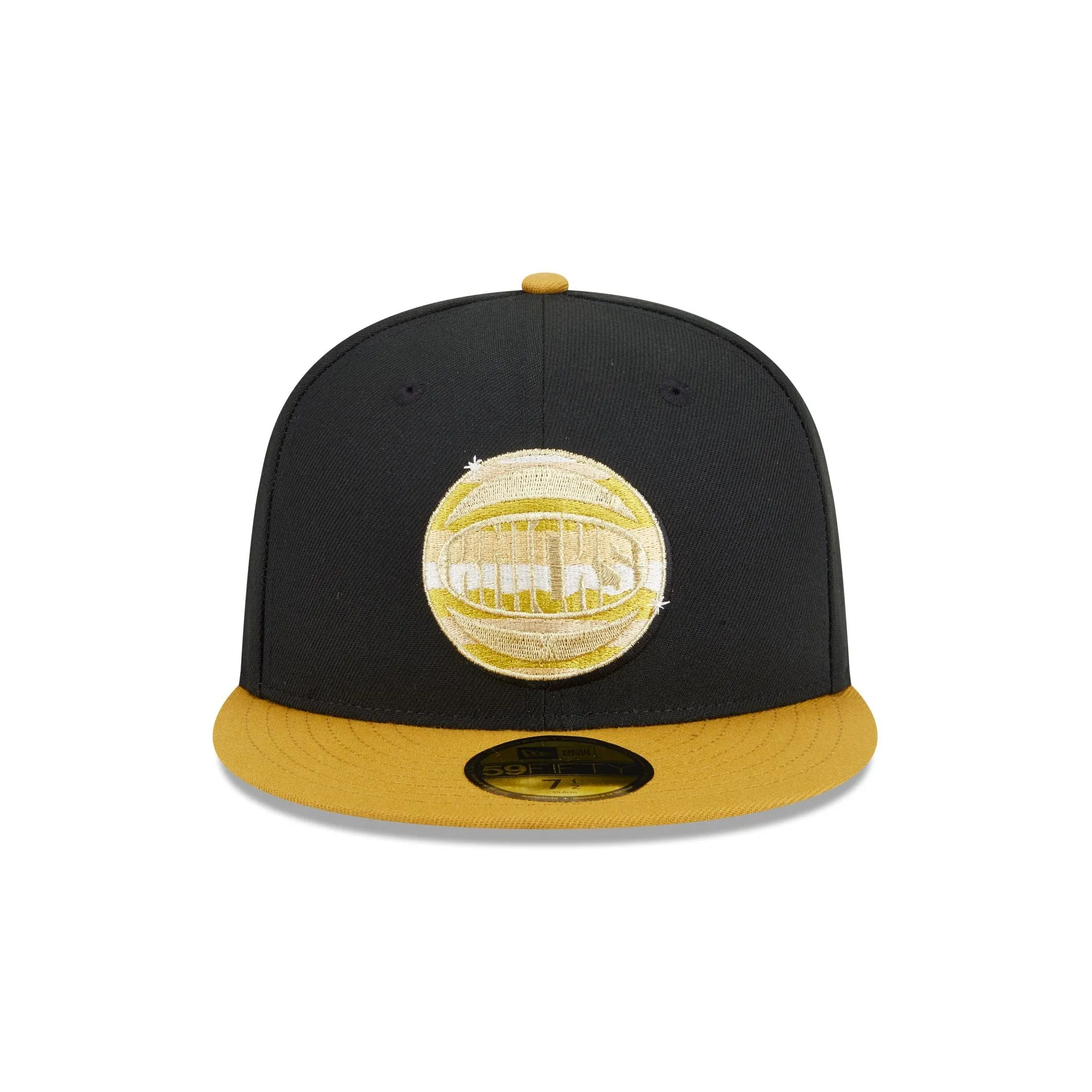 New York Knicks Metallic Gold Logo 59FIFTY Fitted Hat sold by New Era product image thumbnail 2