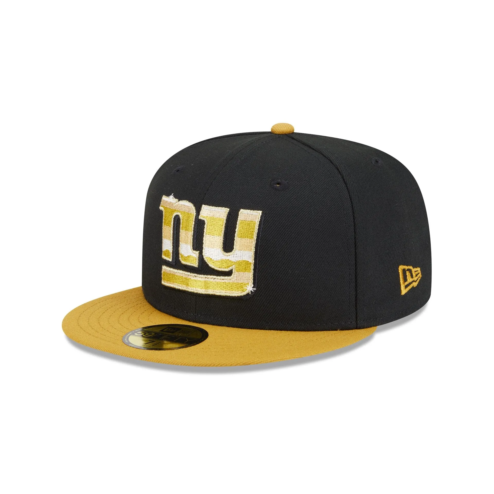 New York Giants Metallic Gold Logo 59FIFTY Fitted Hat sold by New Era