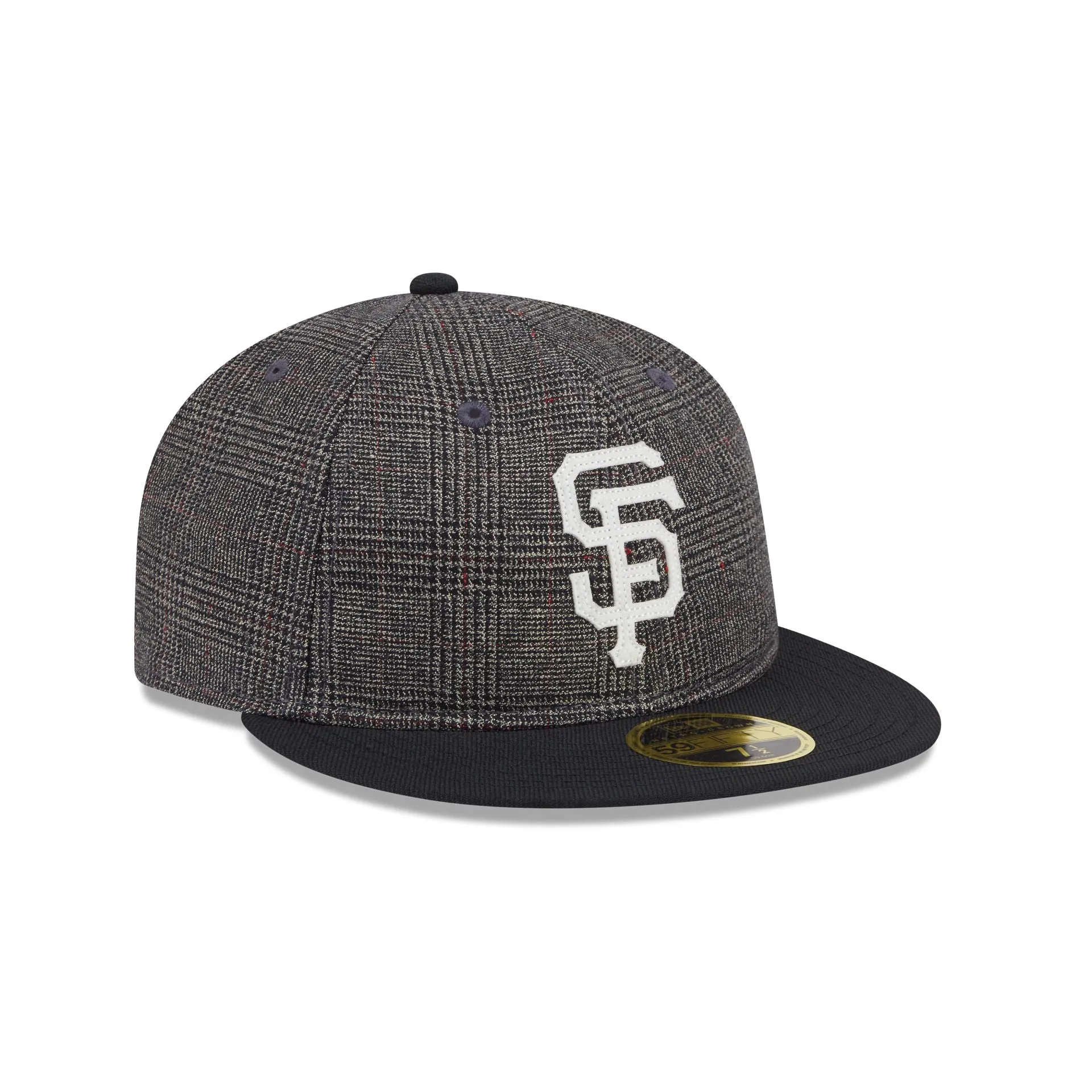 San Francisco Giants Plaid Retro Crown 59FIFTY Fitted Hat sold by New Era product image thumbnail 3