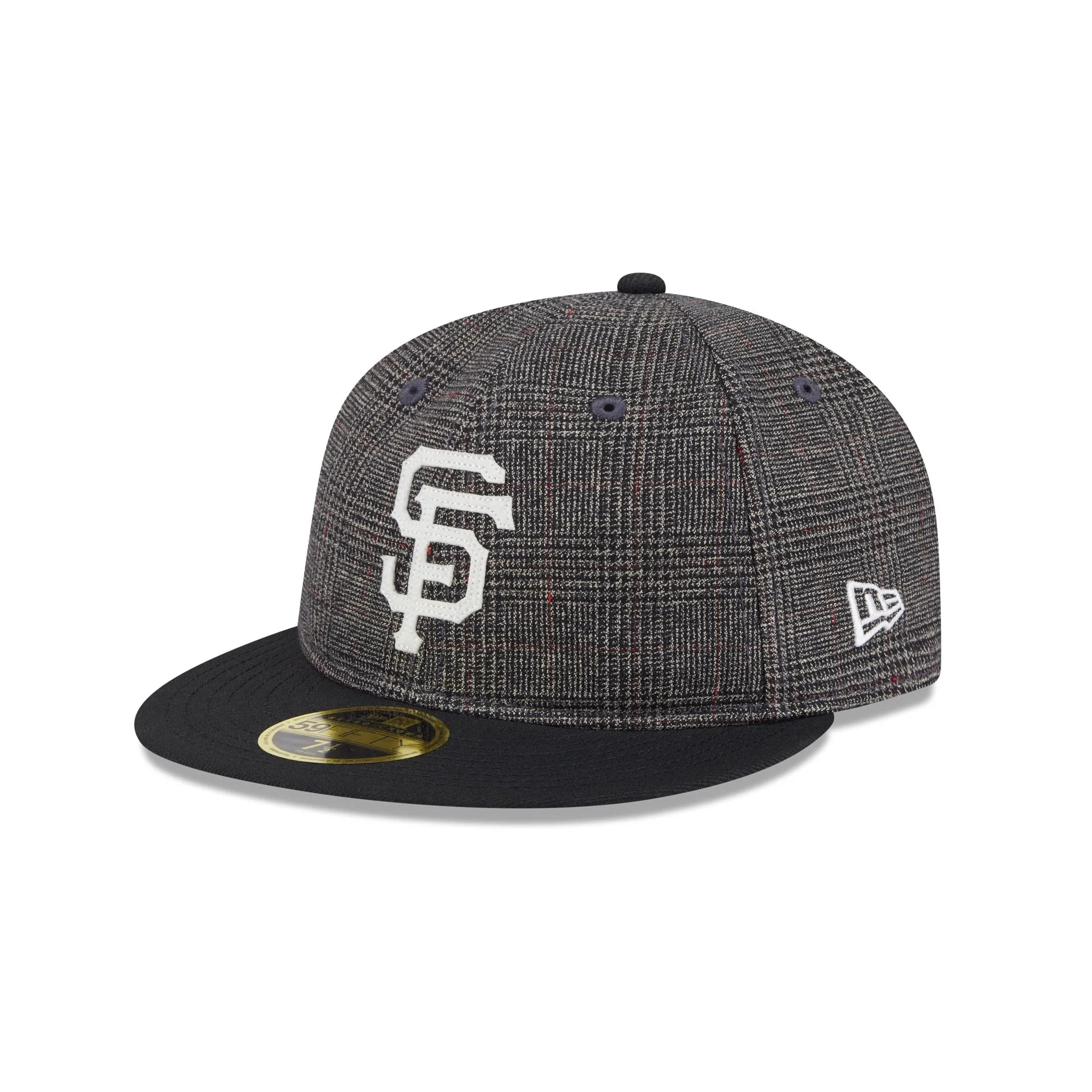 San Francisco Giants Plaid Retro Crown 59FIFTY Fitted Hat sold by New Era