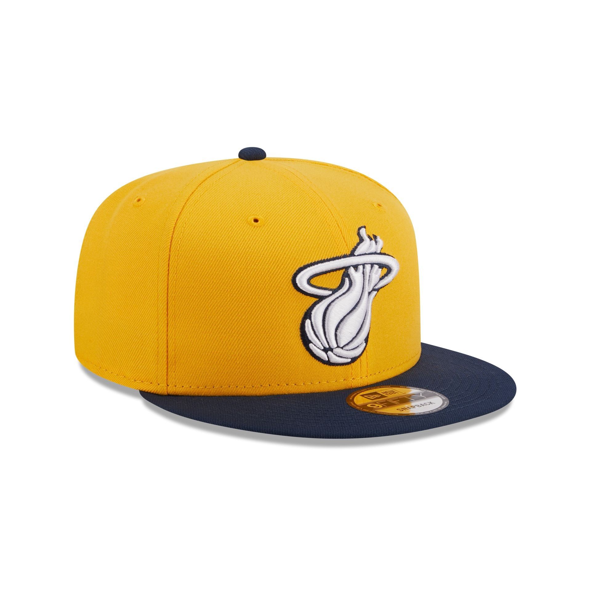 Miami Heat Color Pack Gold 9FIFTY Snapback Hat sold by New Era product image thumbnail 5