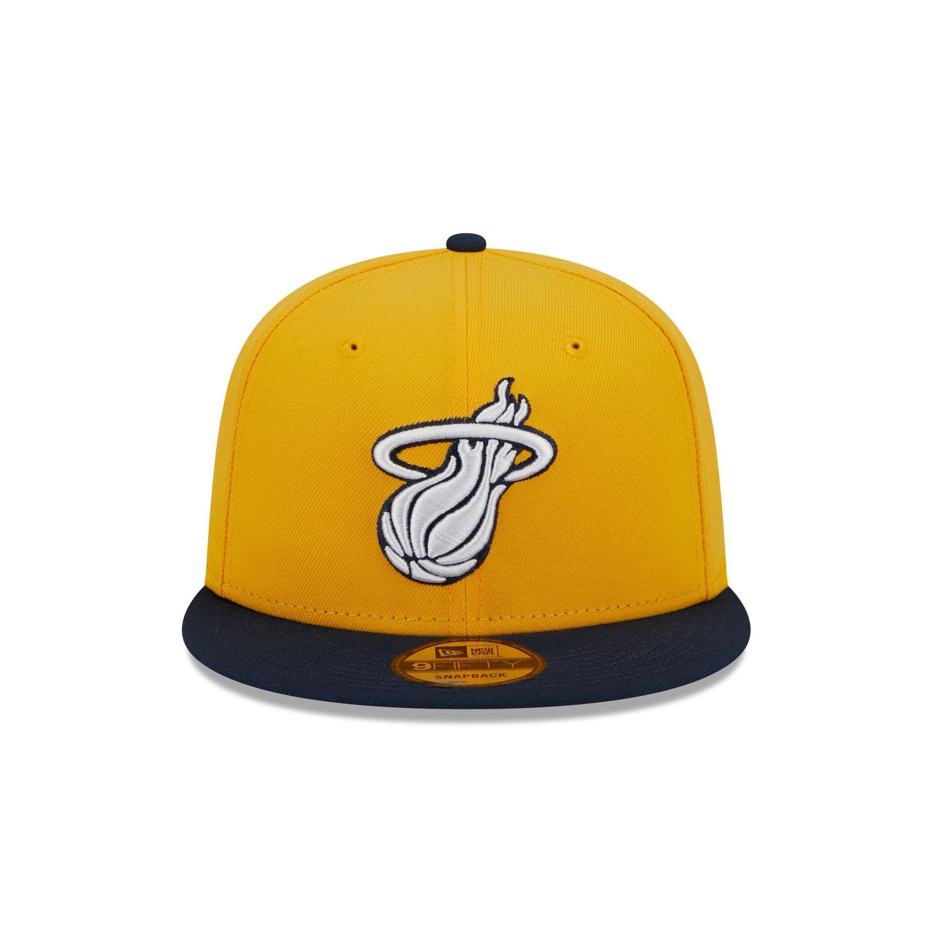 Miami Heat Color Pack Gold 9FIFTY Snapback Hat sold by New Era product image thumbnail 4