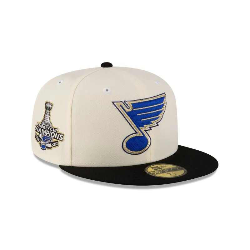 Just Caps Stanley Cup Champions St. Louis Blues 59FIFTY Fitted Hat sold by New Era