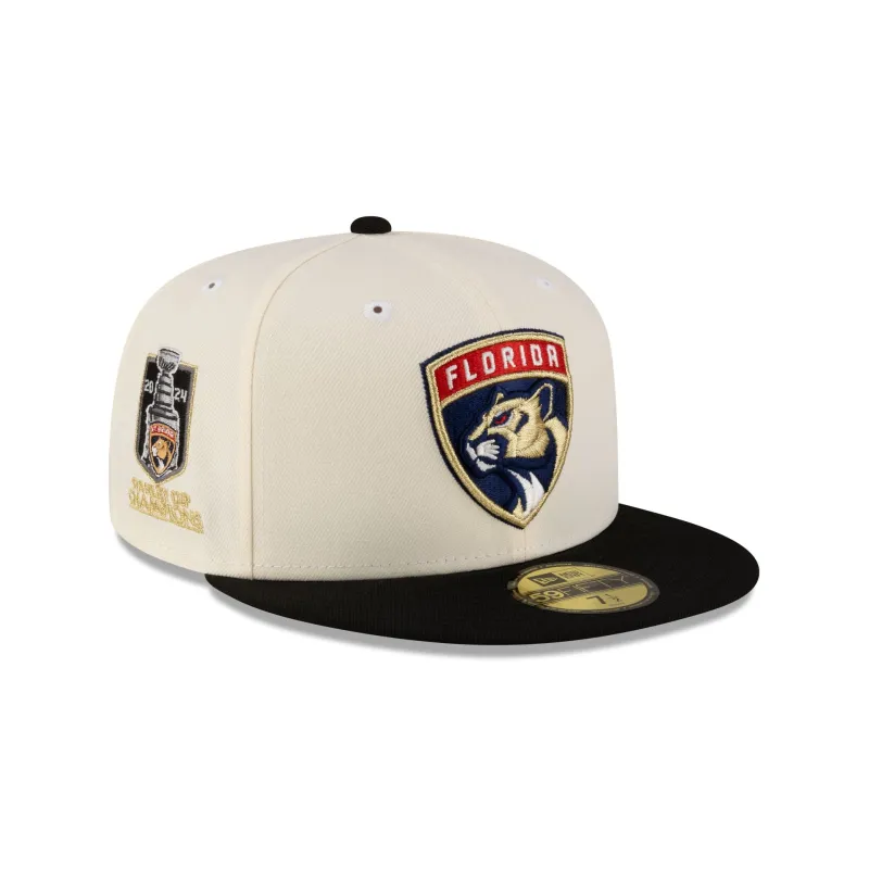 Just Caps Stanley Cup Champions Florida Panthers 59FIFTY Fitted Hat sold by New Era