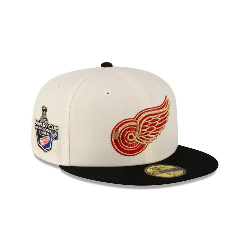 Just Caps Stanley Cup Champions Detroit Red Wings 59FIFTY Fitted Hat sold by New Era