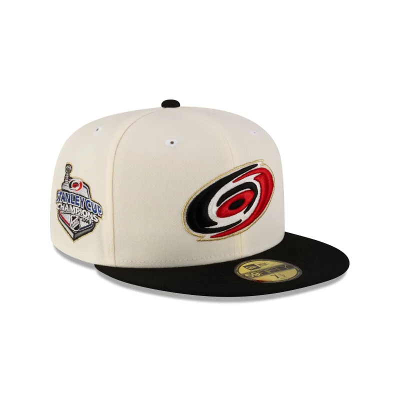 Just Caps Stanley Cup Champions Carolina Hurricanes 59FIFTY Fitted Hat sold by New Era