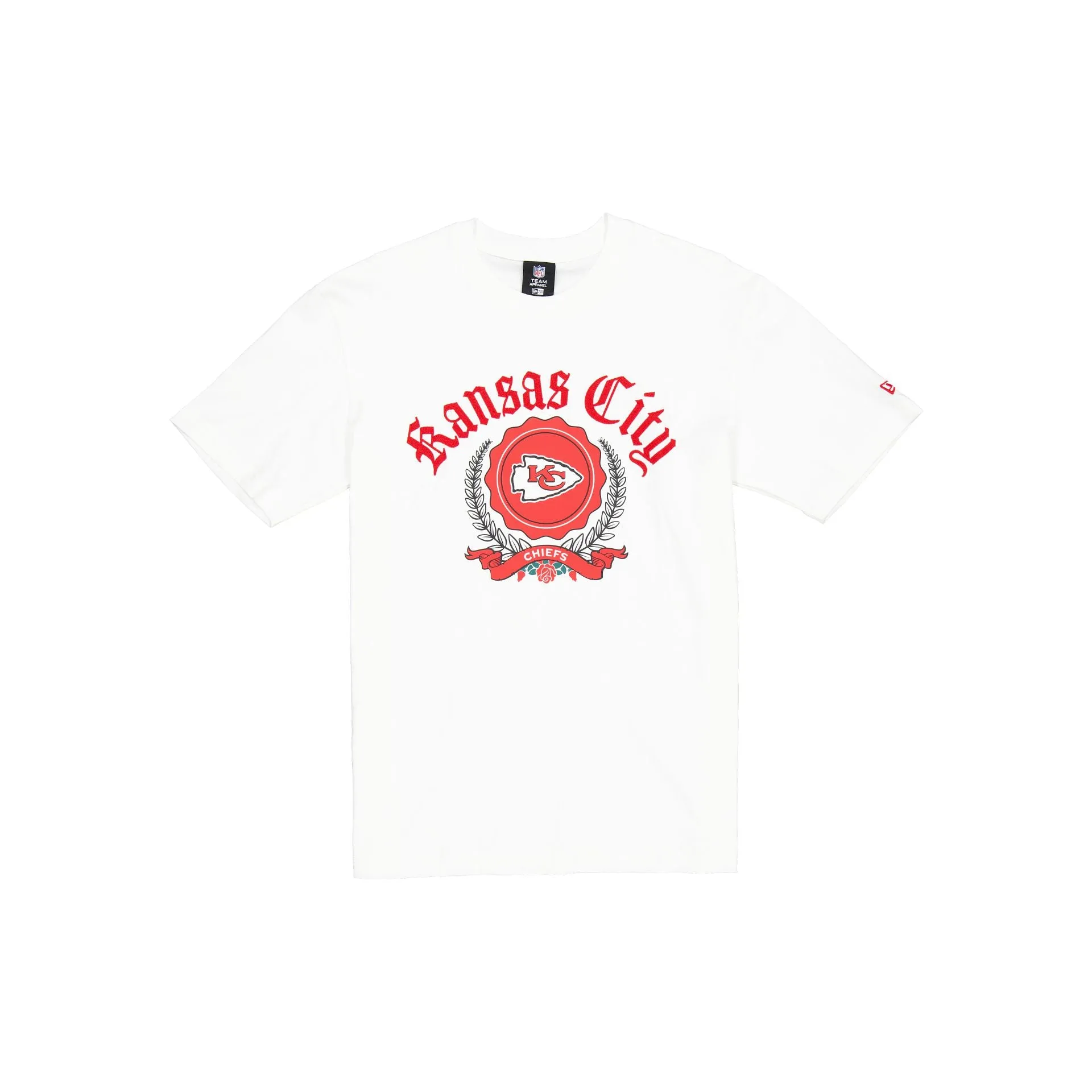 Kansas City Chiefs Throwback Prep T-Shirt sold by New Era