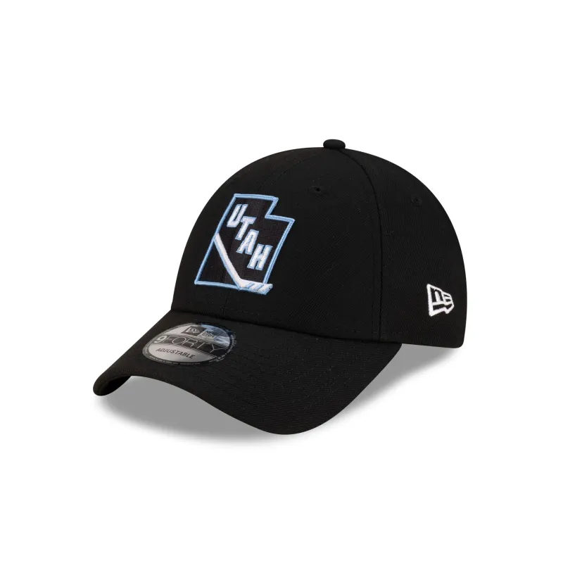 Utah Mammoth Black State 9FORTY Snapback Hat sold by New Era