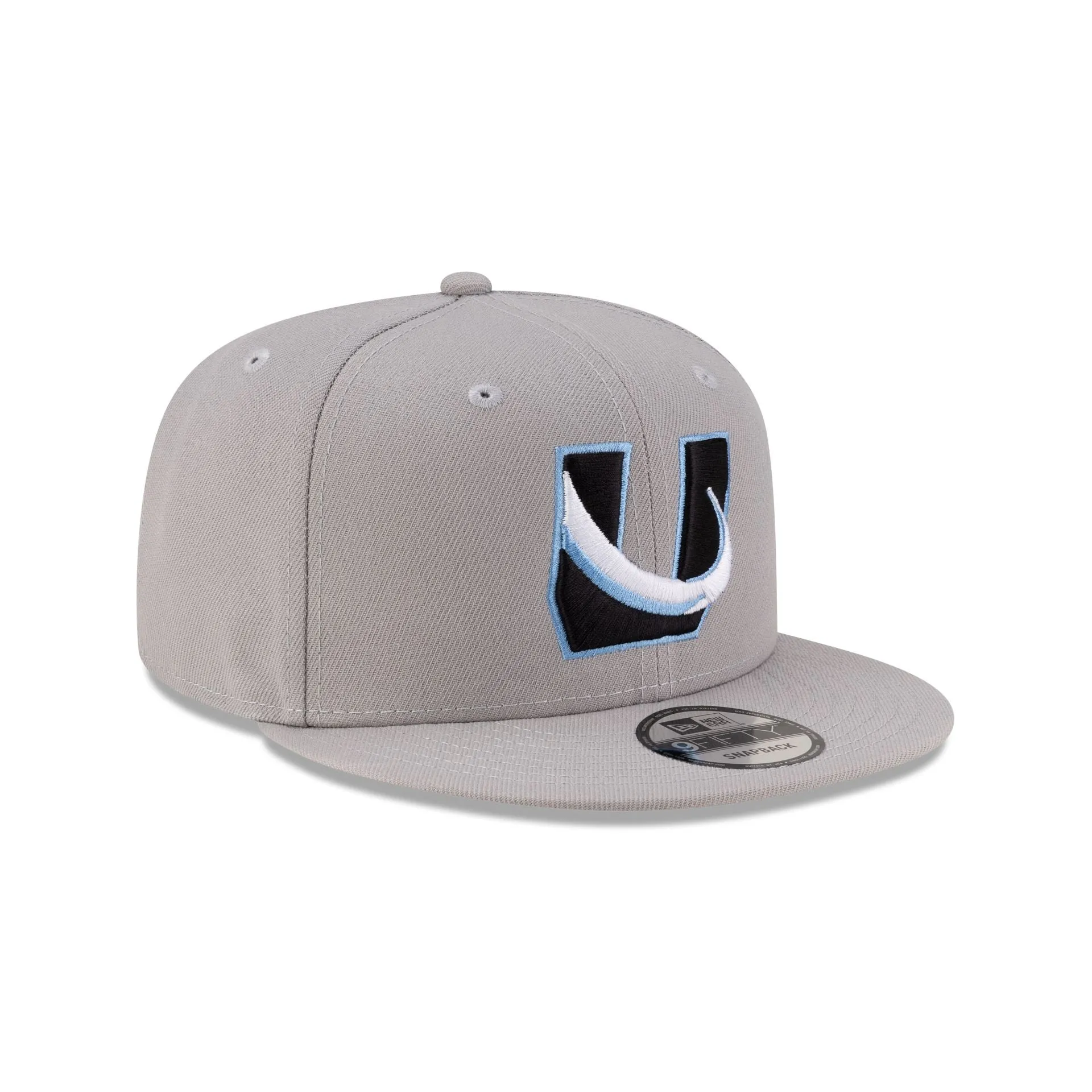 Utah Mammoth Gray 9FIFTY Snapback Hat sold by New Era product image thumbnail 3