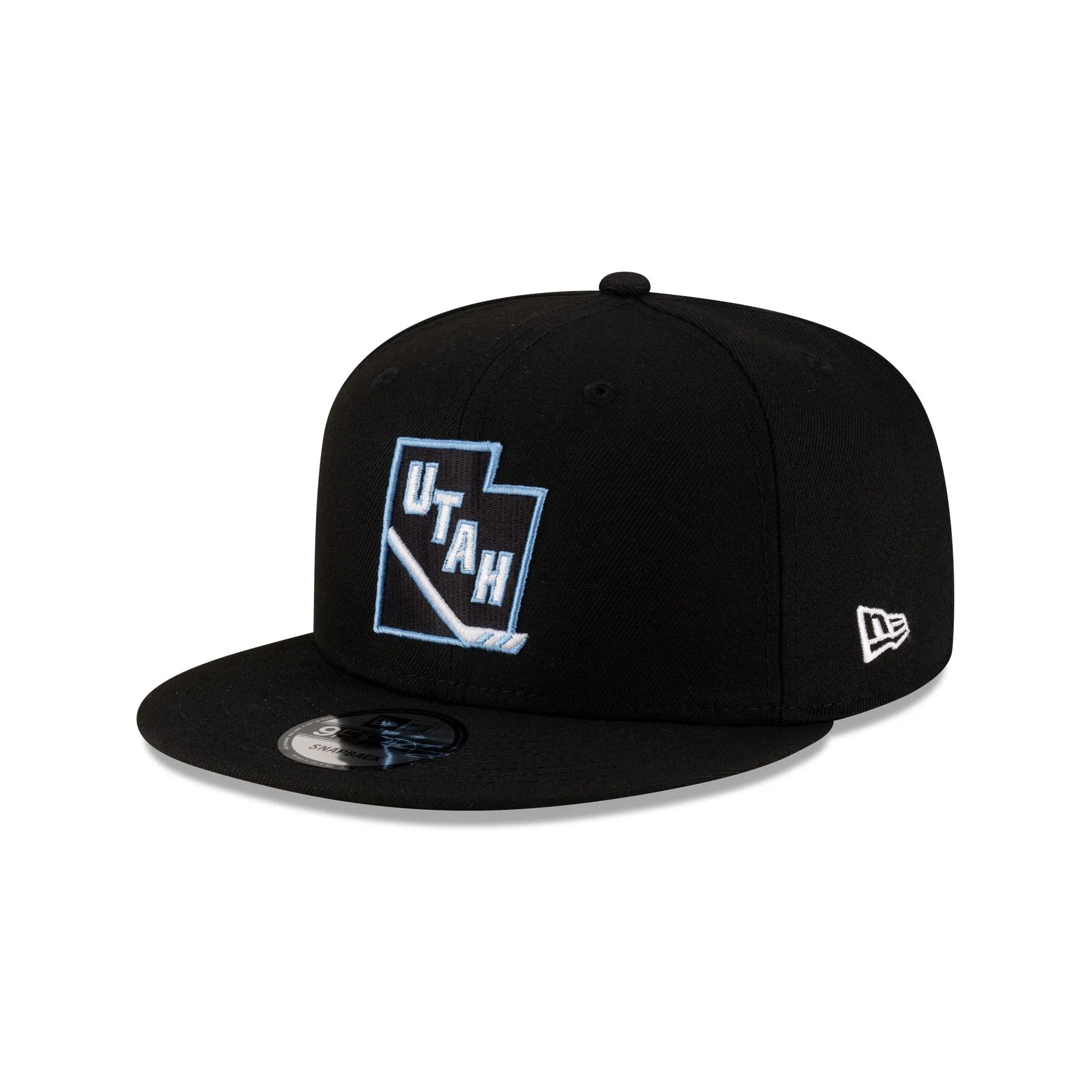 Utah Mammoth Black State 9FIFTY Snapback Hat sold by New Era