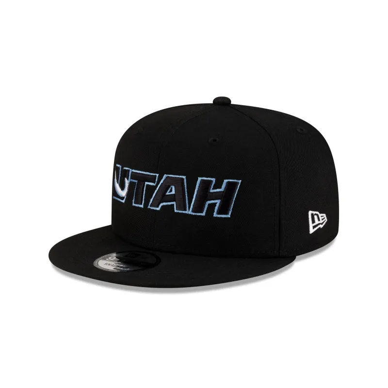 Utah Mammoth Black Alt 9FIFTY Snapback Hat sold by New Era