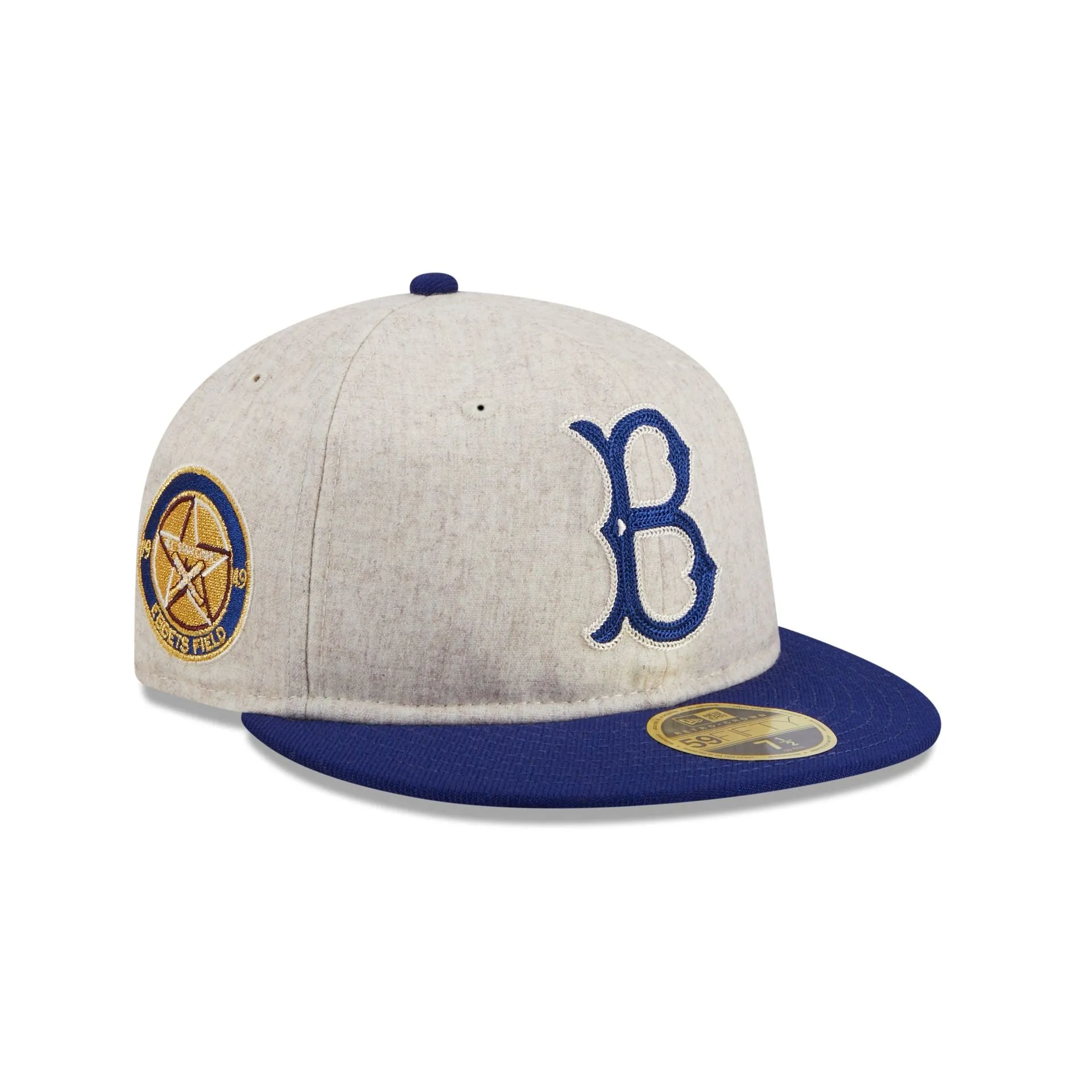 Brooklyn Dodgers Melton Wool Retro Crown 59FIFTY Fitted Hat sold by New Era