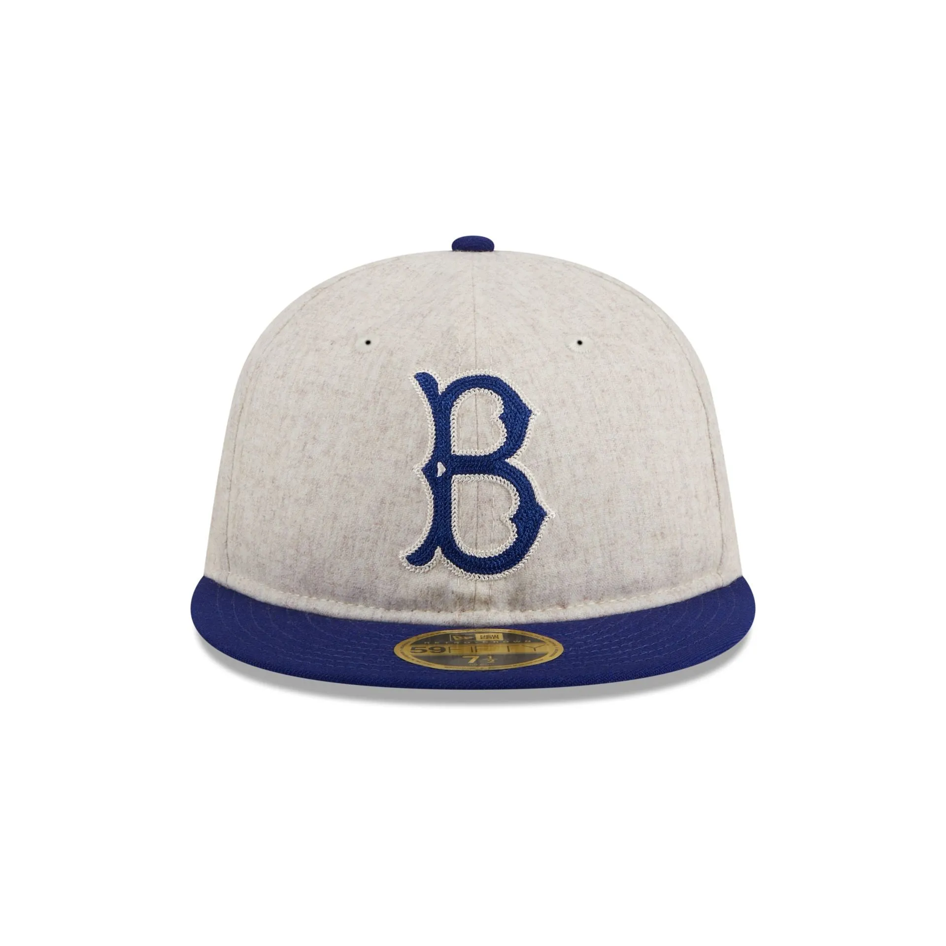 Brooklyn Dodgers Melton Wool Retro Crown 59FIFTY Fitted Hat sold by New Era product image thumbnail 2