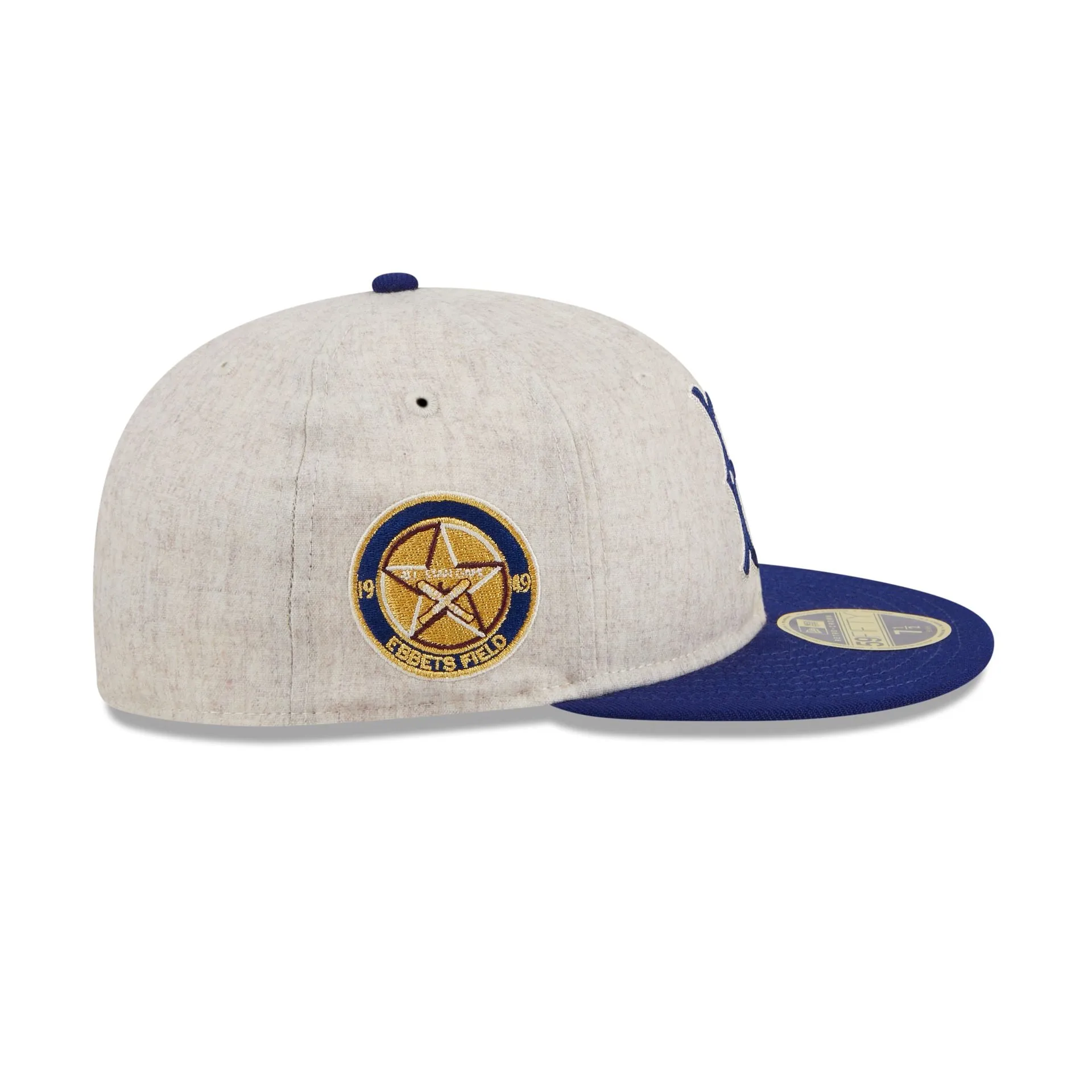 Brooklyn Dodgers Melton Wool Retro Crown 59FIFTY Fitted Hat sold by New Era product image thumbnail 4