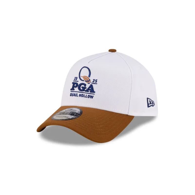 2025 PGA Championship Quail Hallow 9FORTY A-Frame Snapback Hat sold by New Era