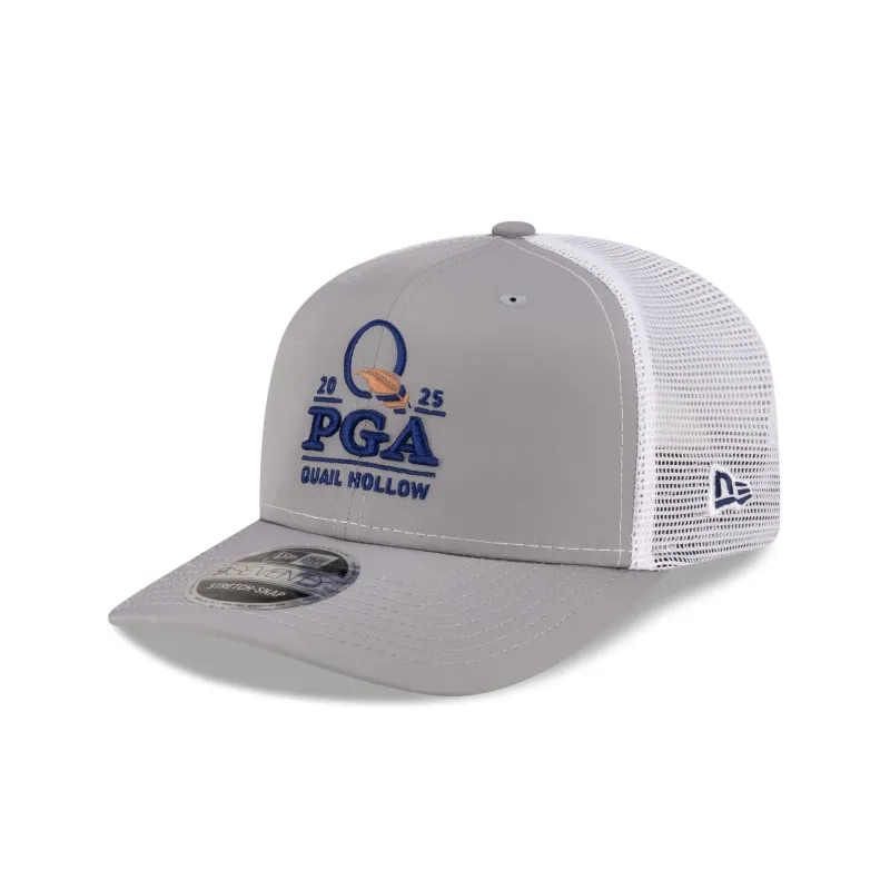 2025 PGA Championship Quail Hallow 9SEVENTY Trucker Hat sold by New Era