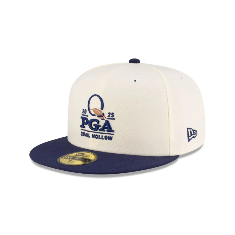 2025 PGA Championship Quail Hallow 59FIFTY Fitted Hat sold by New Era