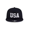 New Era Cap USA Stars Navy 9FIFTY Snapback Hat sold by New Era