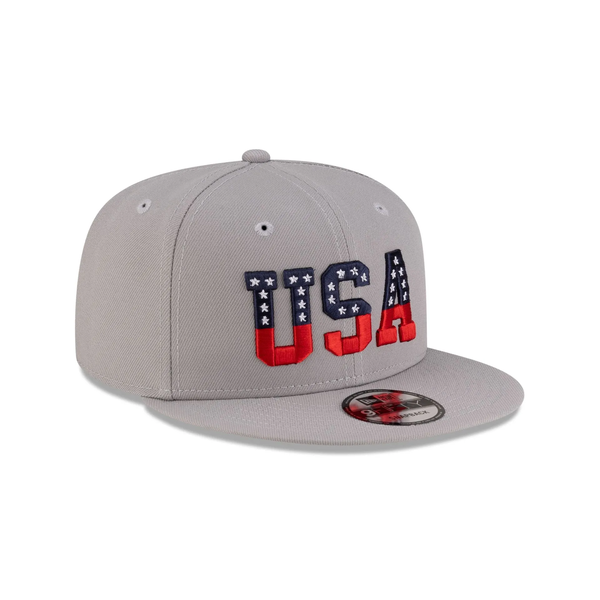 New Era Cap USA Stars Gray 9FIFTY Snapback Hat sold by New Era product image thumbnail 3