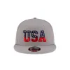 New Era Cap USA Stars Gray 9FIFTY Snapback Hat sold by New Era