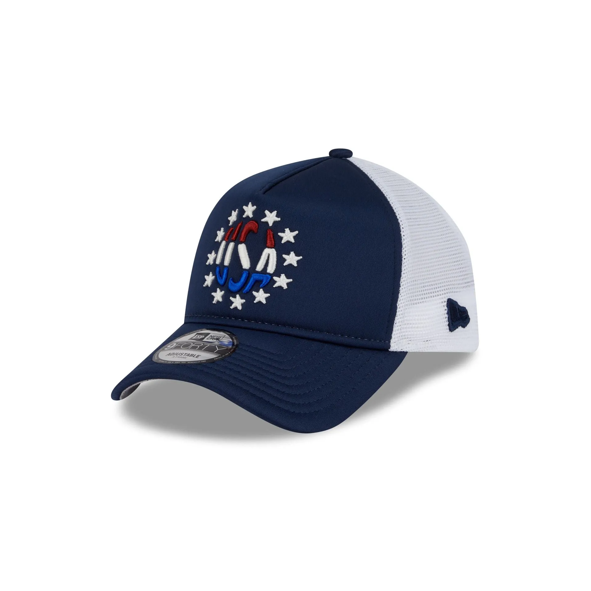 New Era Cap Americana 9FORTY A-Frame Trucker Hat sold by New Era
